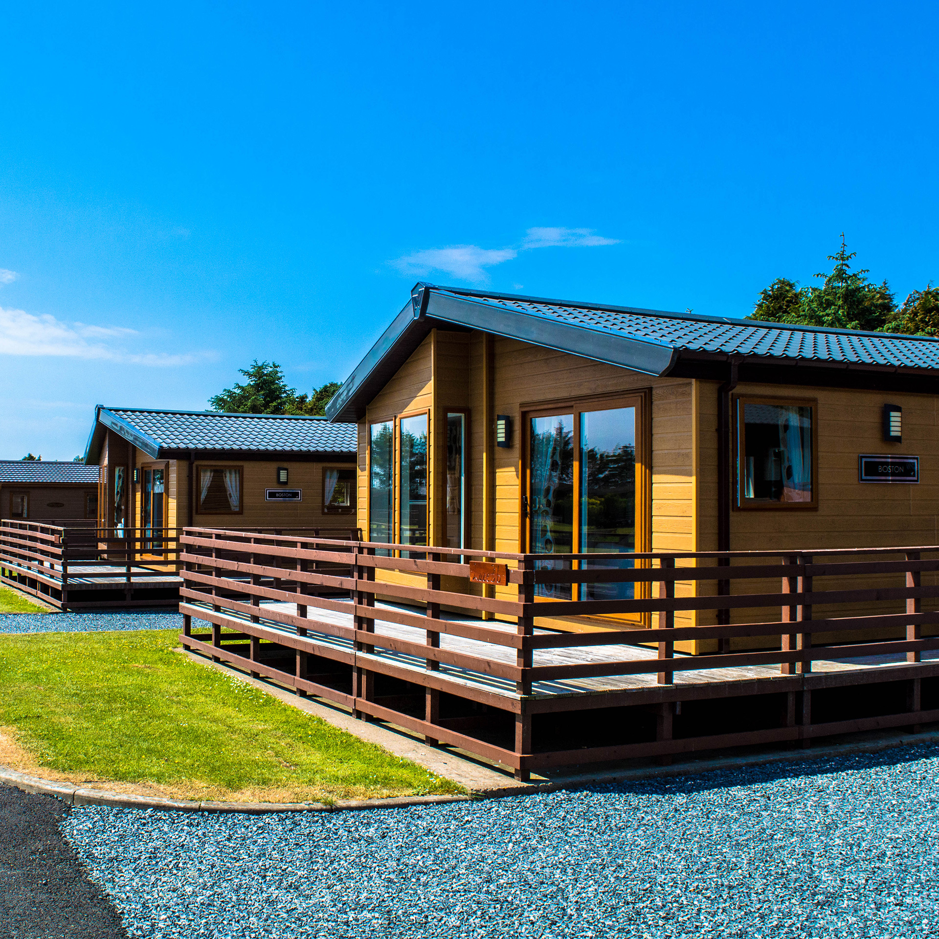 Dog Pet Friendly Hot Tub Lodges Scotland Whitecairn Holiday Park